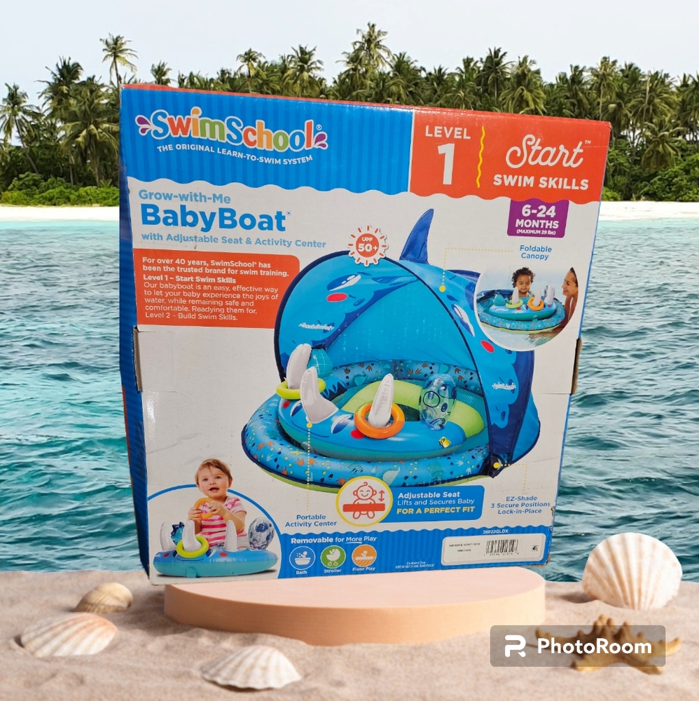 BabyBoat swim training level 1, for 6-24 months New